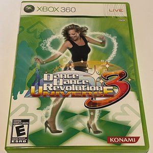 Dance dance Revolution 3 XBox 360 Complete in Box